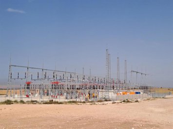Subestación de Red Eléctica en Calatorao.