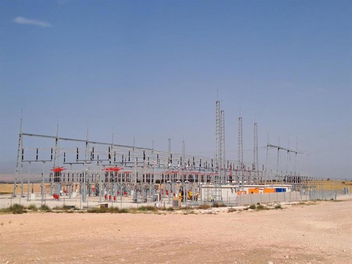 Subestación de Red Eléctica en Calatorao.