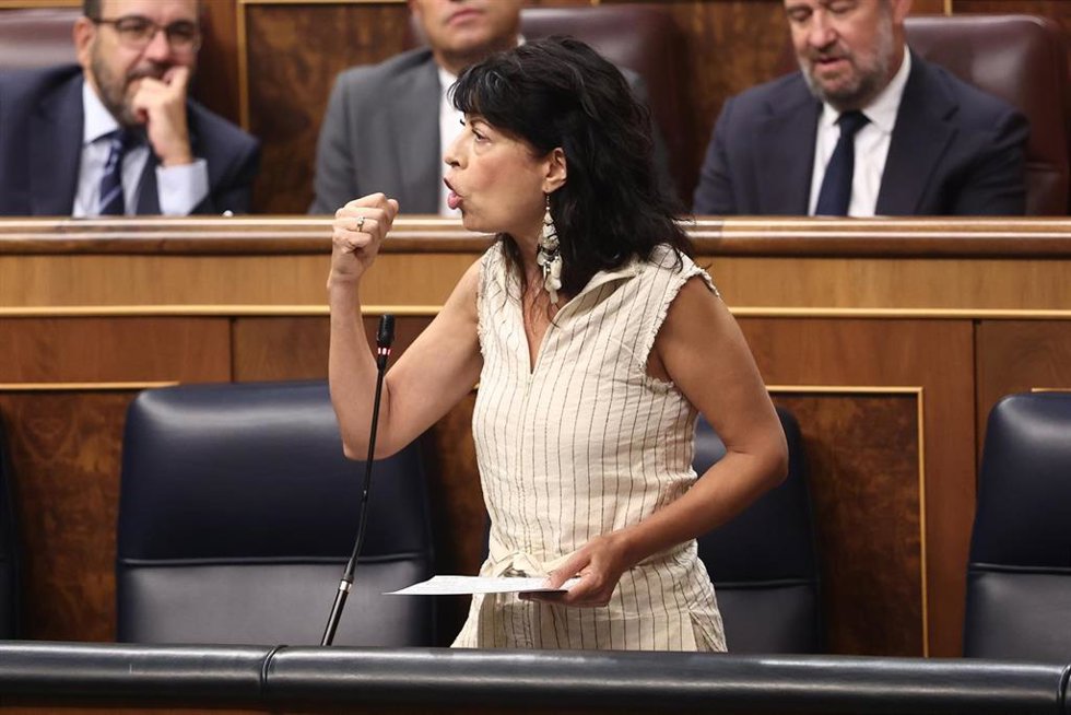 La ministra de Igualdad, Ana Redondo, 