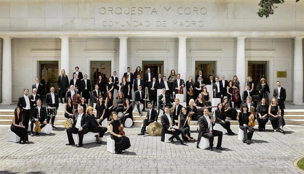 Archivo - La Orquesta y Coro de la Comunidad de Madrid.