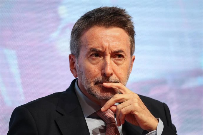 El consejero delegado de Repsol, Josu Jon Imaz, interviene en el XI Foro Energía organizado por ‘El Economista’, en el Four Seasons Hotel Madrid, a 9 de septiembre de 2026, en Madrid (España). 