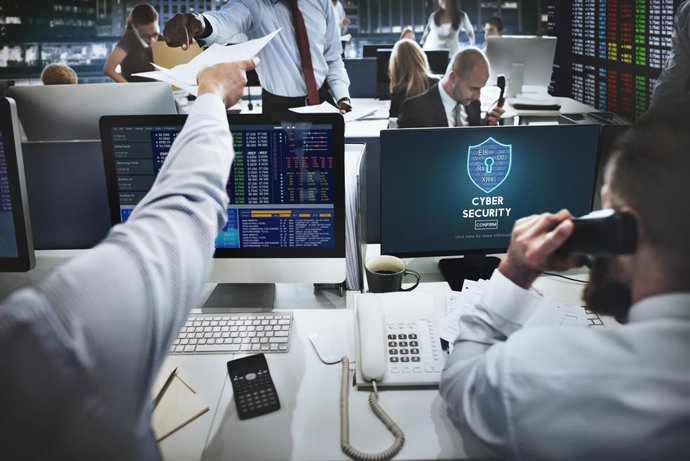 Archivo - Cyber Security Protection Firewall Interface Concept
