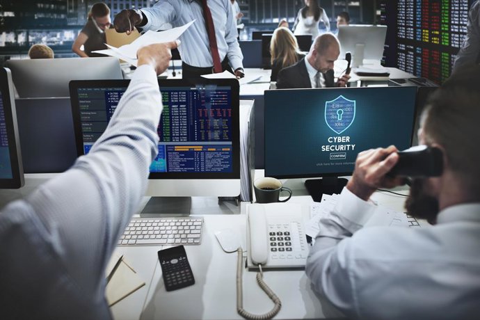 Archivo - Cyber Security Protection Firewall Interface Concept