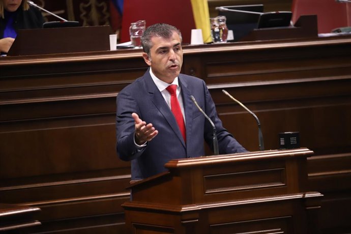 Archivo - Arquivo - O vice-presidente e secretário de Economia, Indústria, Comércio e Trabalhadores Autônomos do Governo das Ilhas Canárias, Manuel Domínguez
