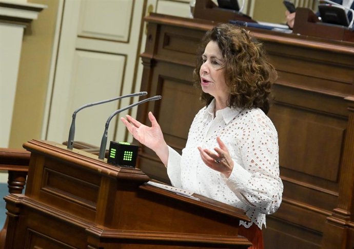 Archivo - Matilde Asián, consejera de Hacienda del Gobierno de Canarias