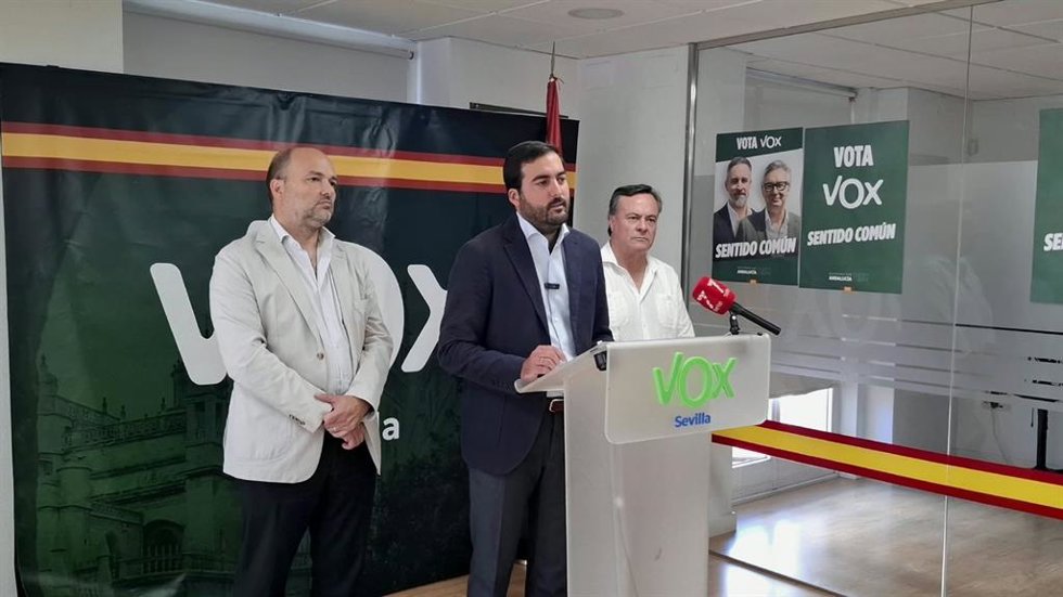 Rueda de prensa de Vox para detallar su hoja de ruta provincial en el inicio del curso político