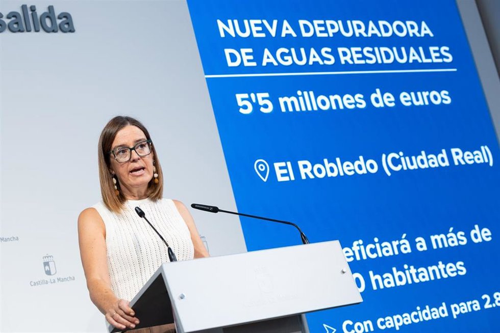 La consejera Portavoz, Esther Padilla.