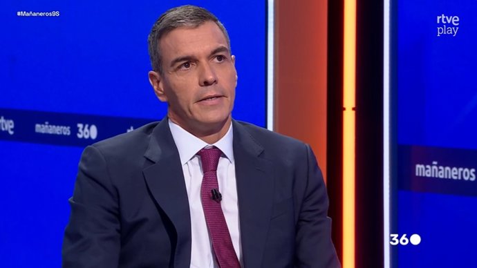 El presidente del Gobierno, Pedro Sánchez