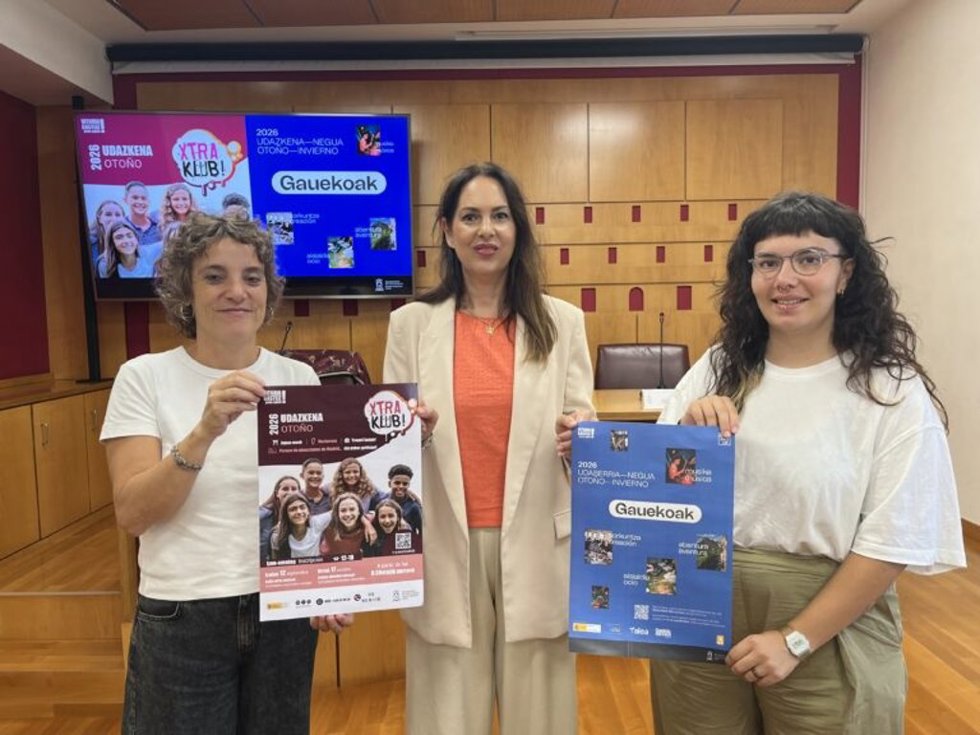 Presentación de 'Gauekoak' y 'Xtraklub'