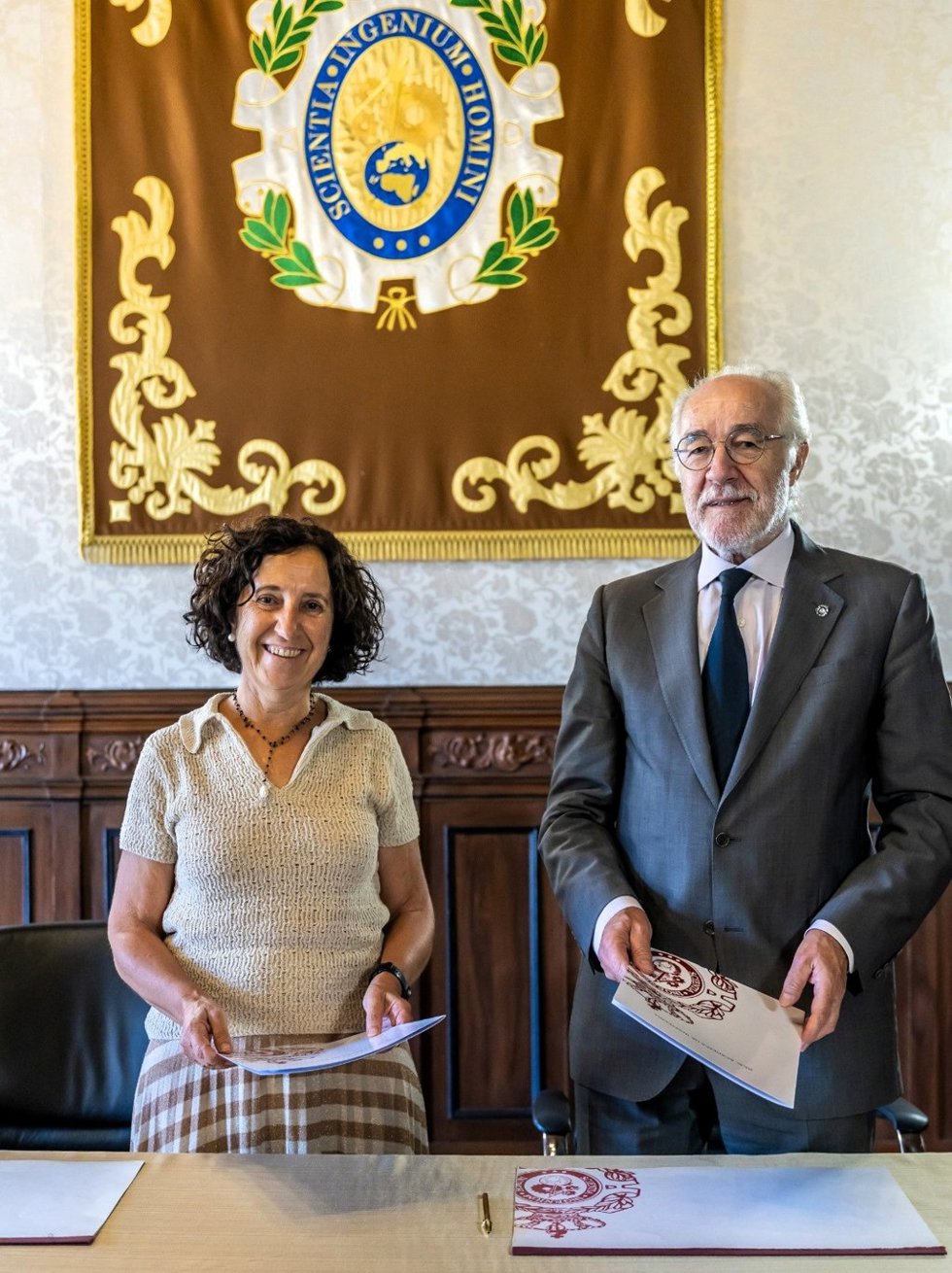 Rosalía Gil-Albarellos y Jaime Domínguez