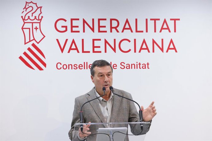 Archivo - Arxiu - El conseller de Sanitat, Marciano Gómez
