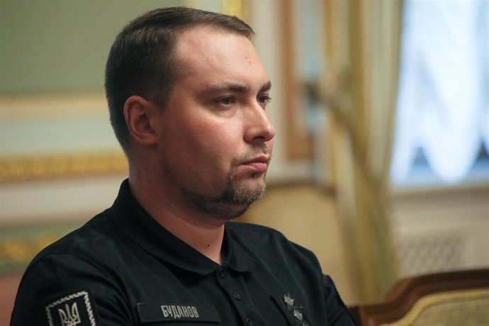 Kirilo Budanov, jefe de la oficina del presidente de Ucrania, Volodimir Zelenski, durante una reunión en Kiev (archivo)