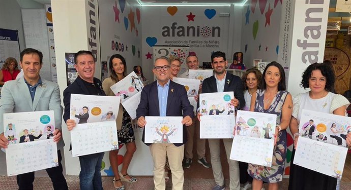 Presentación del calendario de Afanion.