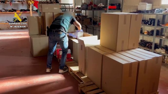 Imatge de l'operatiu desenvolupat per la Guàrdia Civil