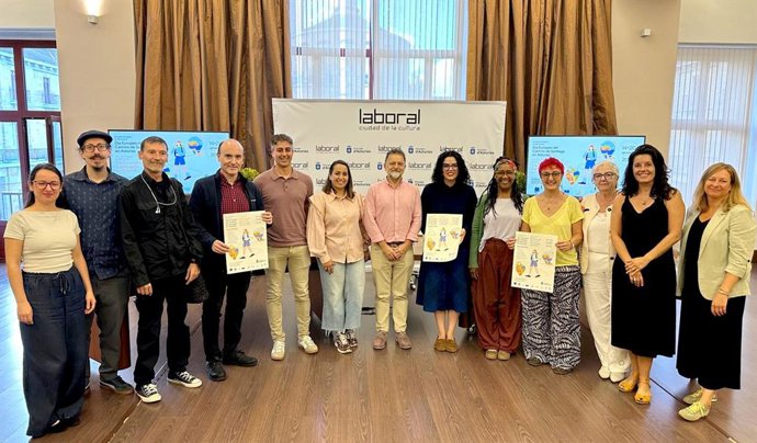 Presentación, en Laboral Ciudad de la Cultura (Gijón), de la programación del Día Europeo del Camino de Santiago 2026 y las Jornadas Europeas de Patrimonio, que se celebrarán del 14 al 20 de este mes.