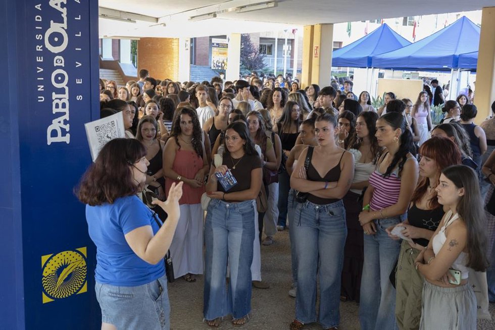 Jornadas de Bienvenida de la Universidad Pablo de Olavide.