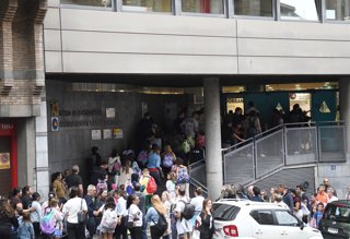 Alumnes en una escola d'Andorra 