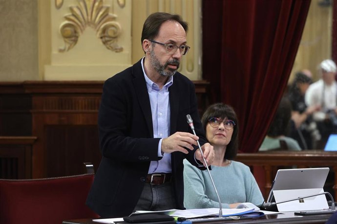 Archivo - El diputado en el Parlament balear por Més per Menorca, Josep Castells