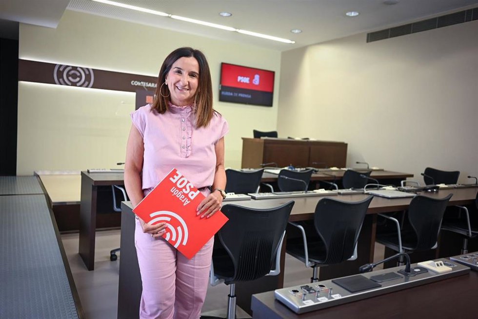 La diputada del PSOE Aragón Mónica Iglesias.