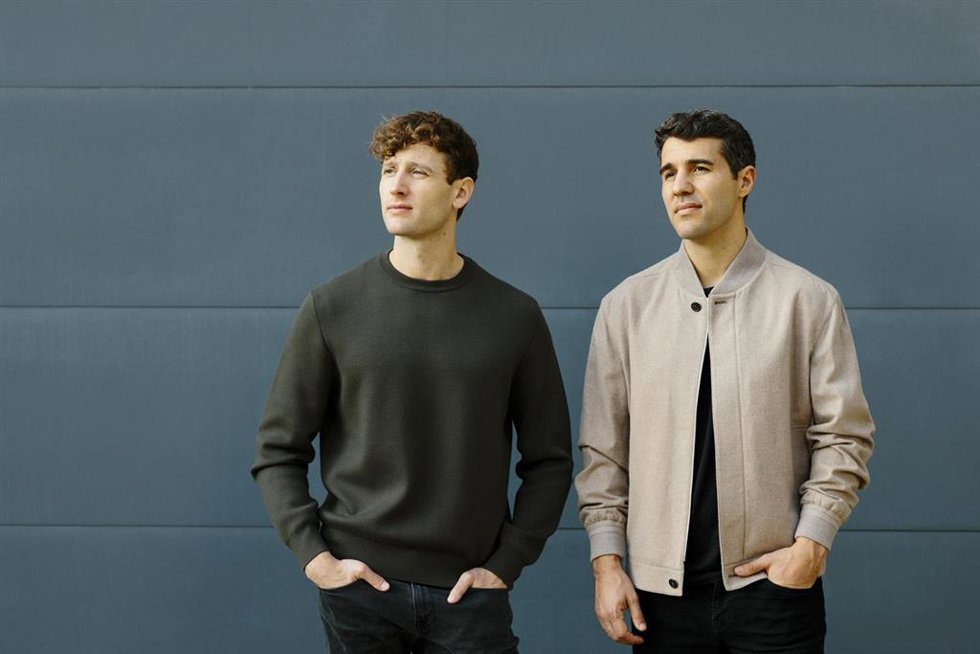 Los cofundadores de Harvey, Winston Weinberg y Gabe Pereyra.