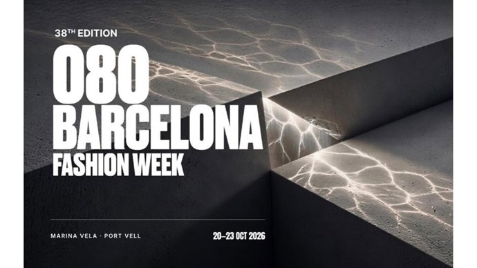 Cartell de l'edició número 38 de la 080 Barcelona Fashion Week