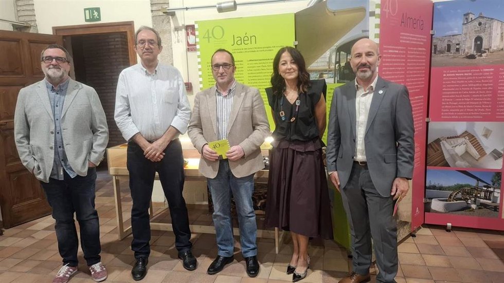 Inauguración de la exposición.