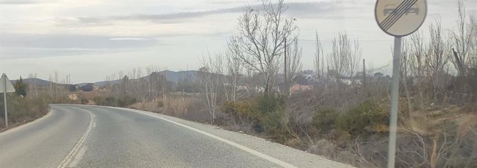Archivo - Carretera provincia Málaga.