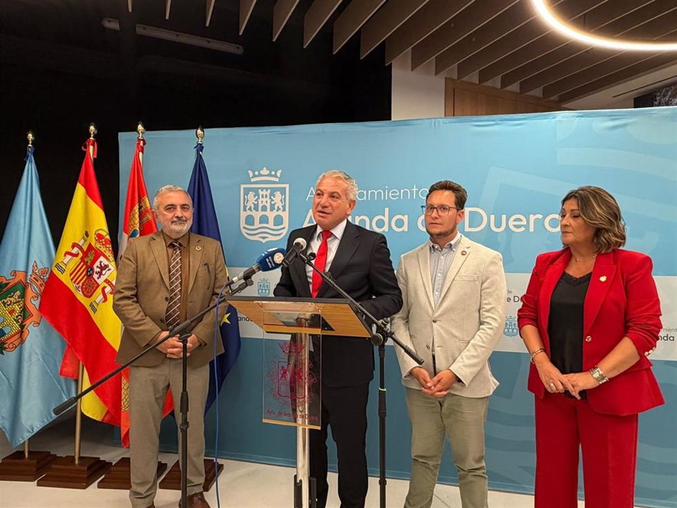 Sen destaca las oportunidades de fondos europeos tras destinar 2,1 millones al Centro de Visitantes de Aranda (Burgos)