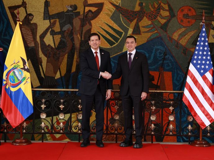 Marco Rubio e Daniel Noboa