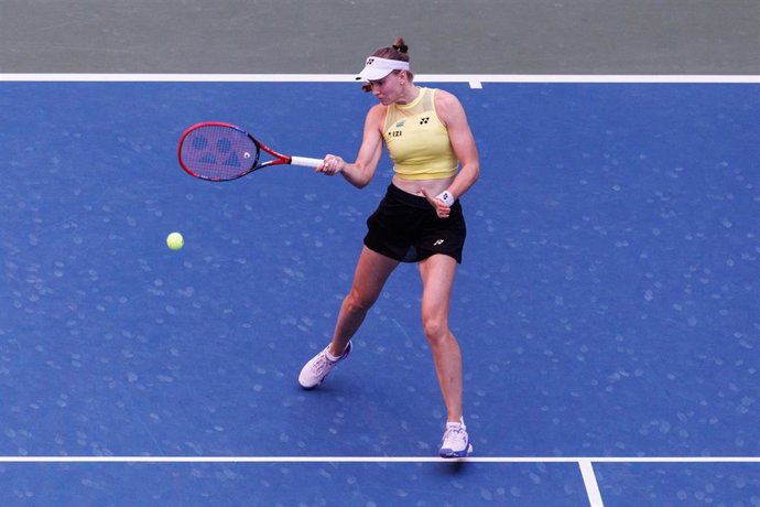 La tenista kazaja Elena Rybakina en el US Open 2026
