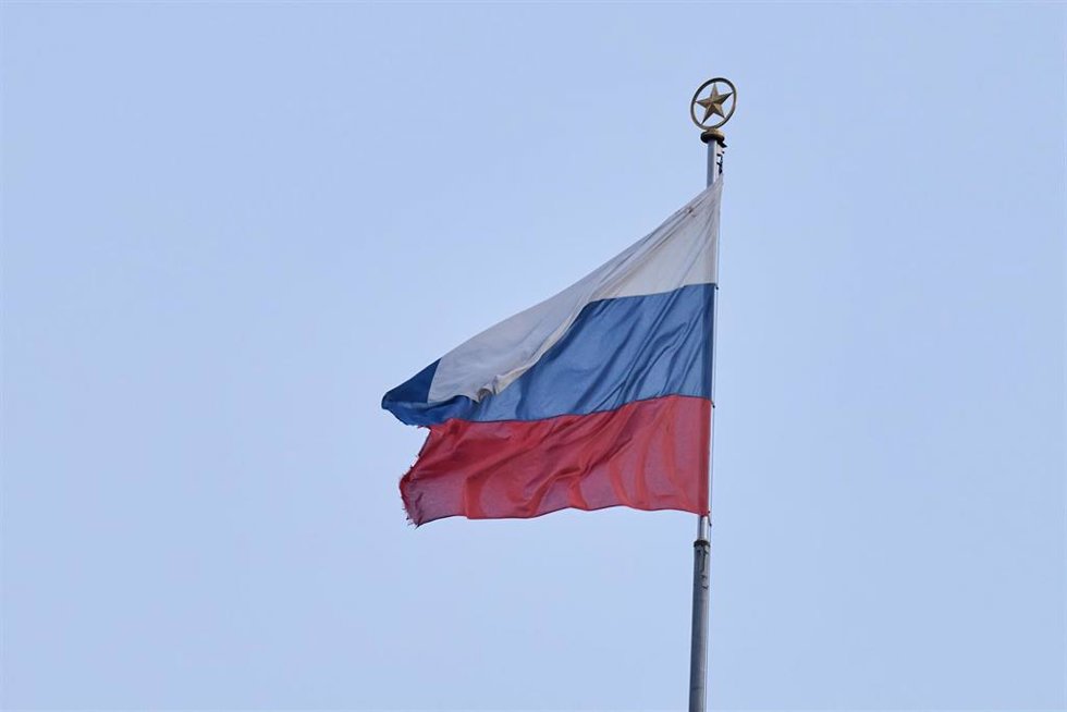Archivo - Una bandera de Rusia.