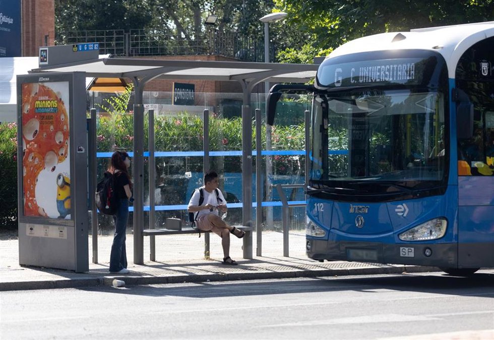 Archivo - El autobús G de Ciudad Universitaria, a 30 de junio de 2026, en Madrid (España).