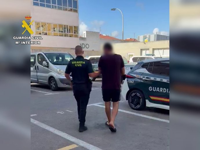 Detenido por la Guardia Civil