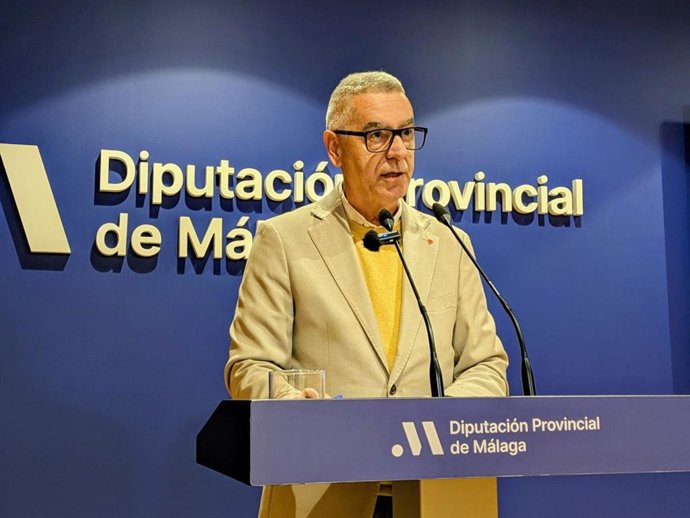 Archivo - El diputado provincial de Con Málaga, Juan Márquez.