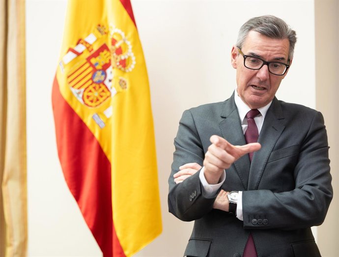 Archivo - El presidente de la Comisión Nacional del Mercado de Valores (CNMV), Carlos San Basilio.