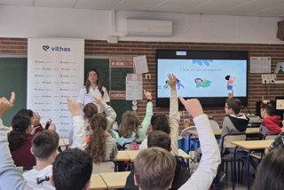 Vithas Aula Salud Colegios reanuda sus talleres para formar a niños y adolescentes en hábitos saludables