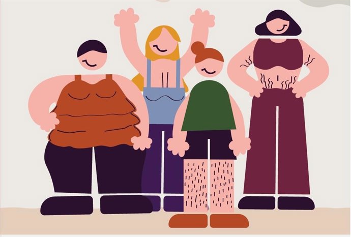 L'exposició 'Violència estètica: control dels cossos de dones i persones LGBTI+'