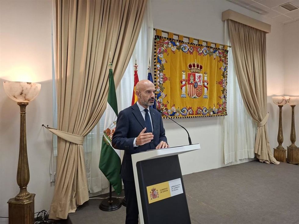 Archivo - El subdelegado del Gobierno en Málaga, Javier Salas