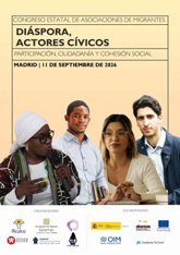 Foto: COMUNICADO: Madrid acoge el Congreso Estatal de Migrantes ‘Diáspora, actores cívicos’ el 11 de septiembre