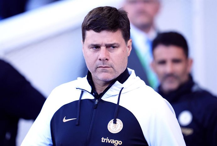 Archivo - 15 May 2024, United Kingdom, Brighton And Hove: Chelsea manager Mauricio Pochettino looks on during the English Premier League soccer match between Brighton and Hove Albion and Chelsea at the Amex Stadium. Photo: Adam Davy/PA Wire/dpa