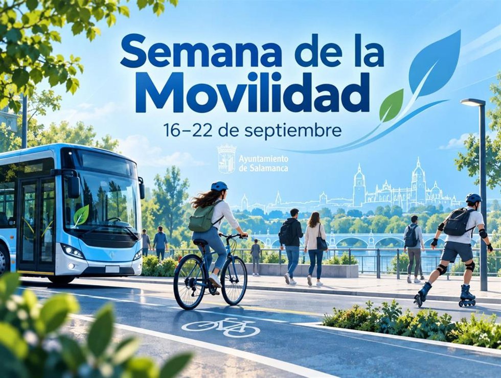 El Ayuntamiento de Salamanca aboga por transportes respetuosos con el medio ambiente en la Semana de la Movilidad.