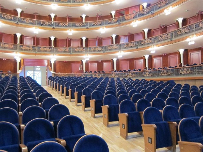 Archivo - Patio de butacas de un teatro.