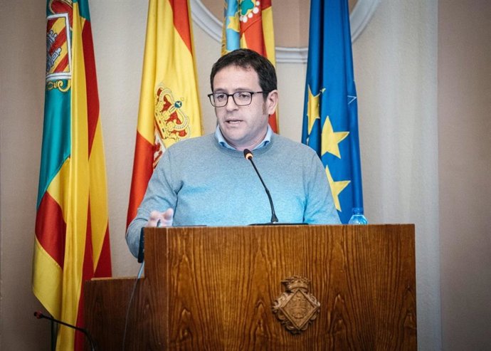 Archivo - Arxiu - El portaveu de Compromís en l'Ajuntament de Castelló, Ignasi Garcia,