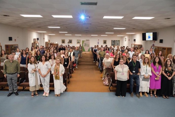 Imagen de la jornada de prevención del suicidio en el Hospital Clínico Universitario Virgen de la Victoria