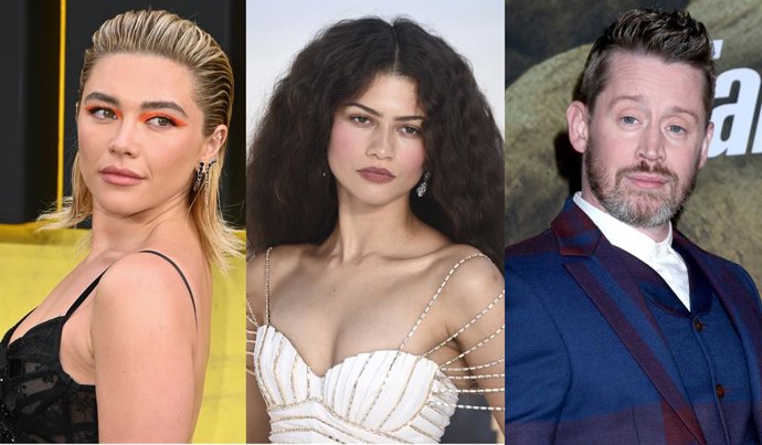 Archivo - Zendaya, Florence Pugh o Macaulay Culkin, entre los presentadores de los Emmy 2026