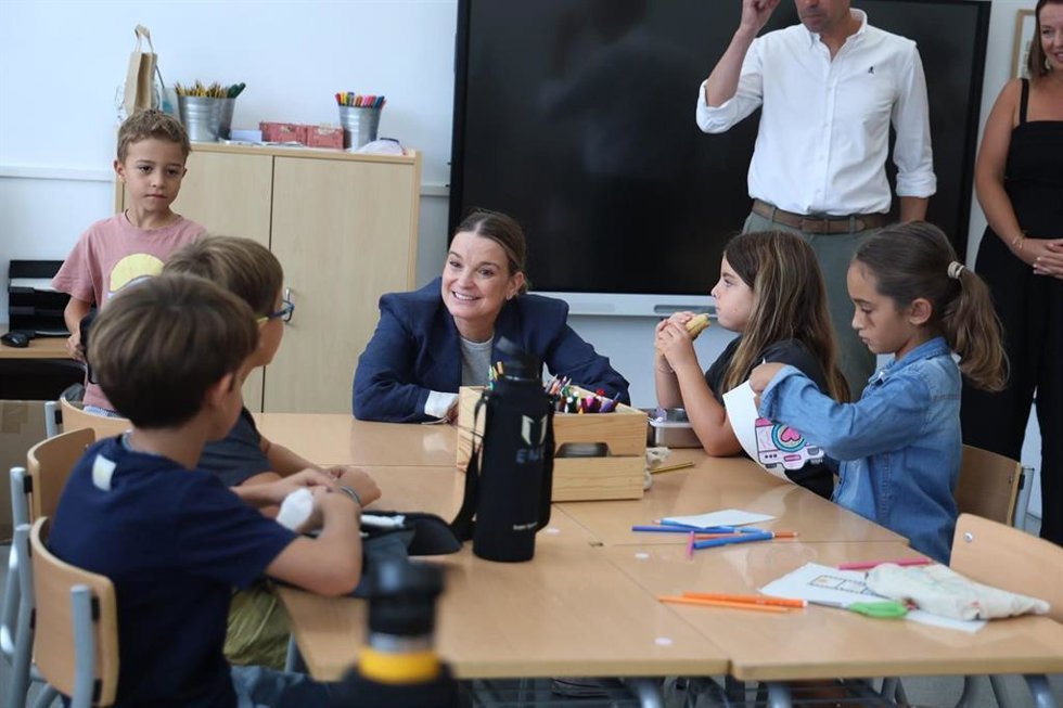 Prohens inaugura el curso escolar en Formentera destacando el refuerzo de recursos humanos, servicios e infraestructuras
