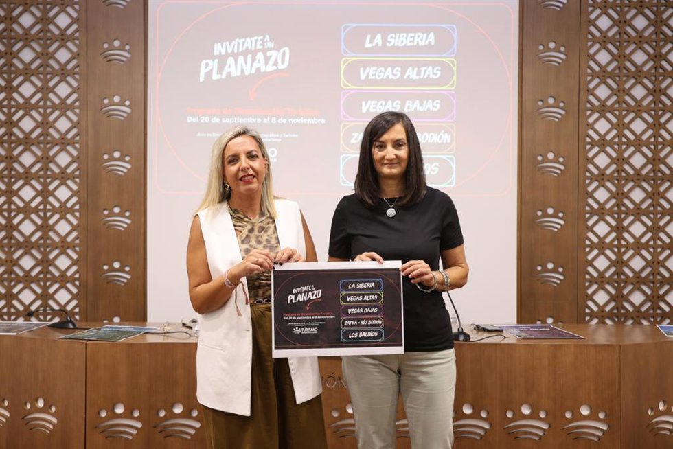 Presentación de actividades del Programa de Dinamización Turística de la Diputación de Badajoz