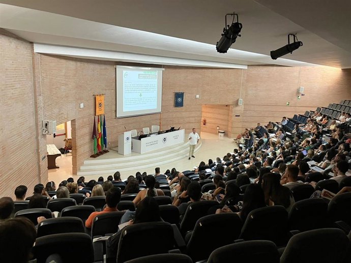 Imagen de una nueva edición de las jornadas presenciales de CSIF Málaga dirigidas a los nuevos funcionarios docentes en prácticas.