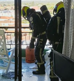 Incendio en una vivienda