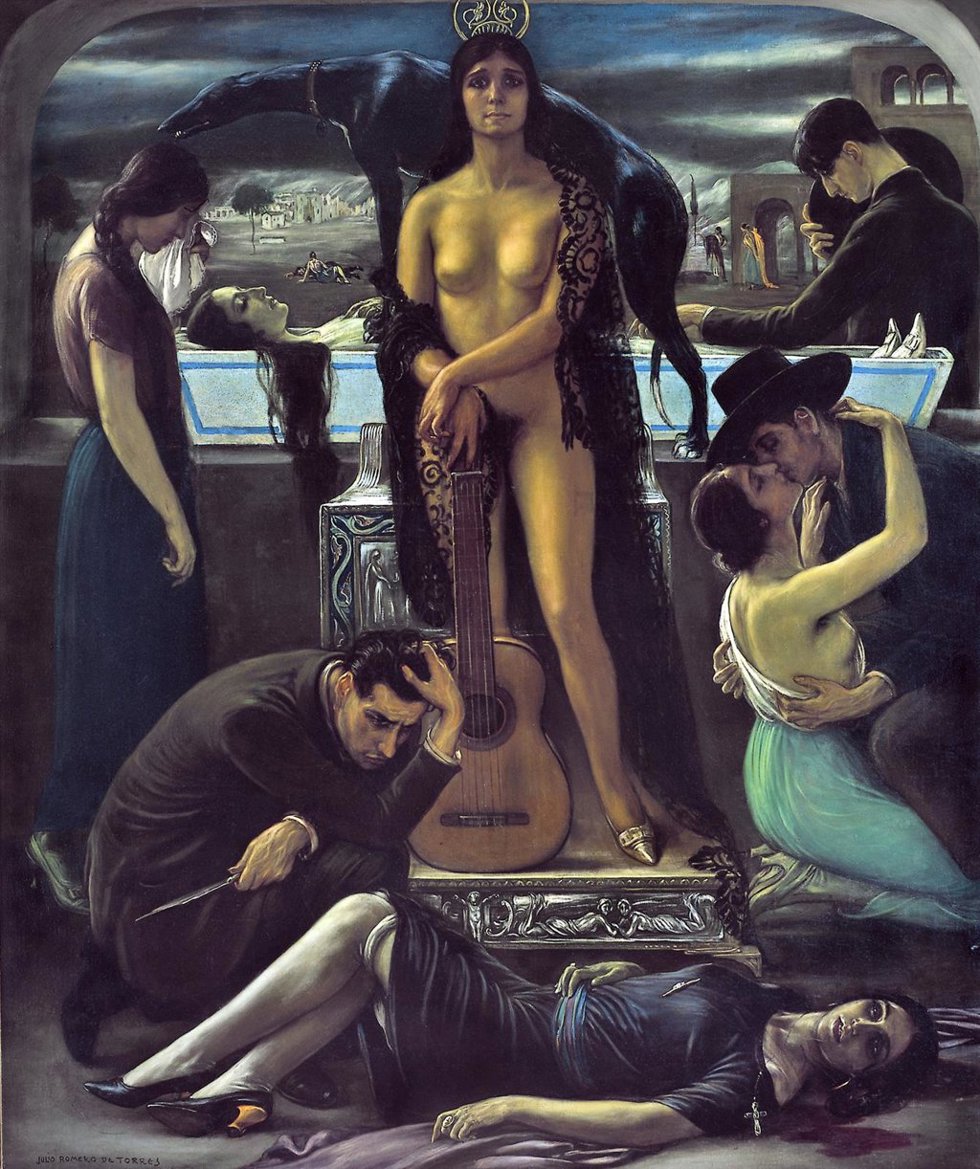 'Cante Hondo', De Julio Romero De Torres.